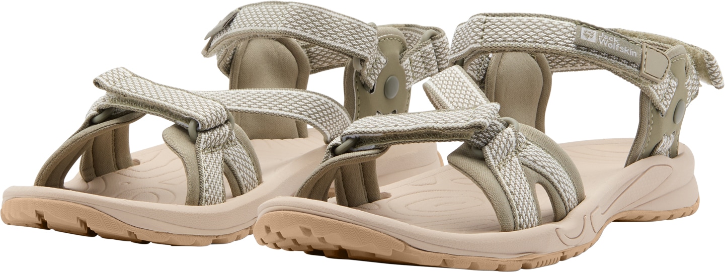 Jack Wolfskin Outdoorsandale »LAKEWOOD RIDE SANDAL W«, mit Klettverschluss von Jack Wolfskin