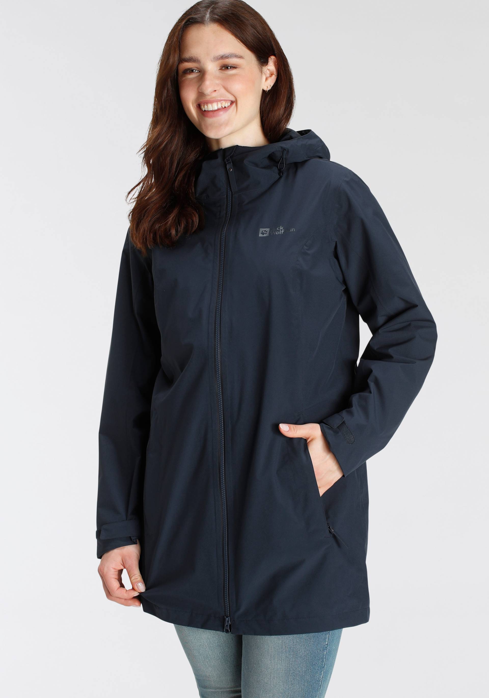 Jack Wolfskin Parka »SOLAIA PARKA W«, mit Kapuze, Wasserdicht & Winddicht & Atmungsaktiv von Jack Wolfskin