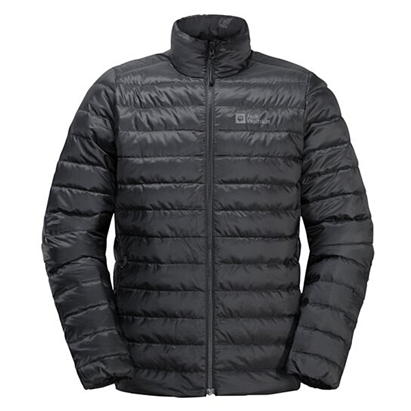 Jack Wolfskin - Pilvi Down Jacket - Daunenjacke Gr M grau/schwarz von Jack Wolfskin