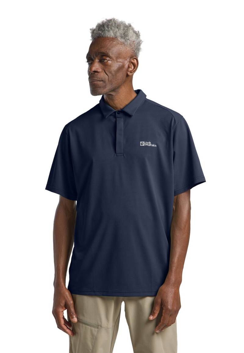 Jack Wolfskin Poloshirt Herren Delgami Polo Men XL blau night blue von Jack Wolfskin