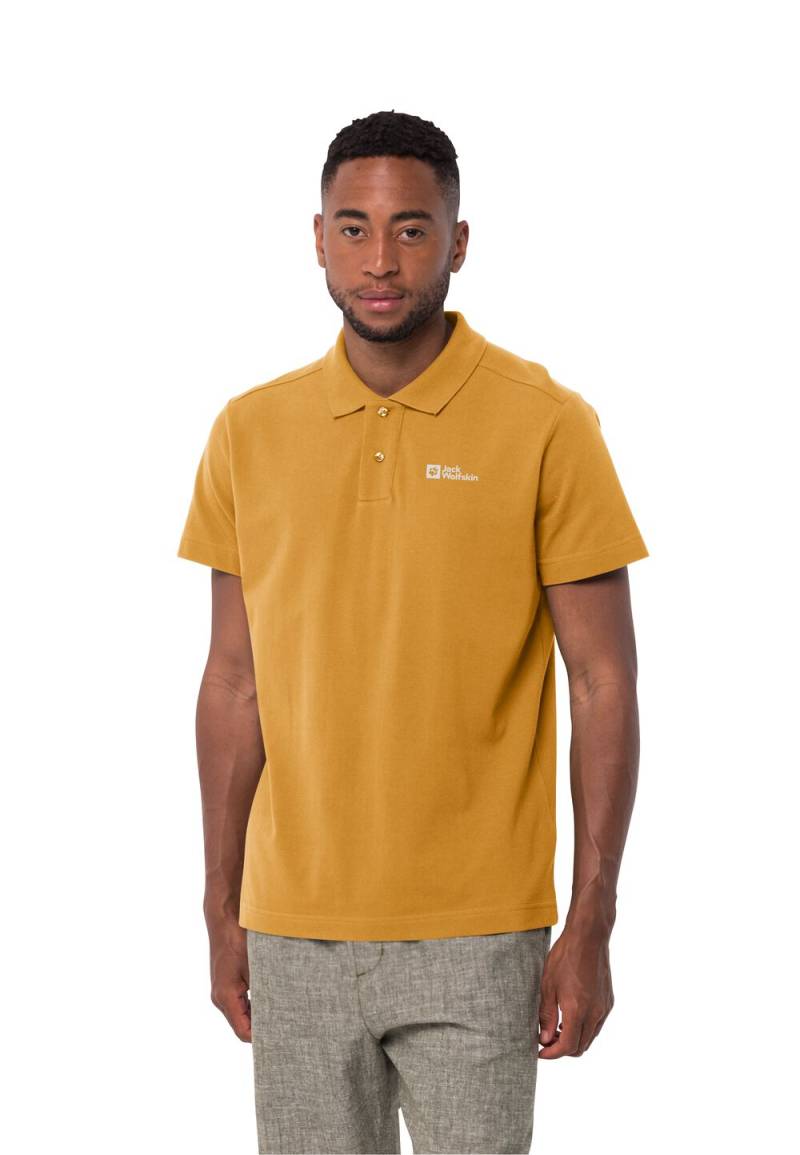 Jack Wolfskin Poloshirt Herren Essential Polo Men L curry Curry von Jack Wolfskin