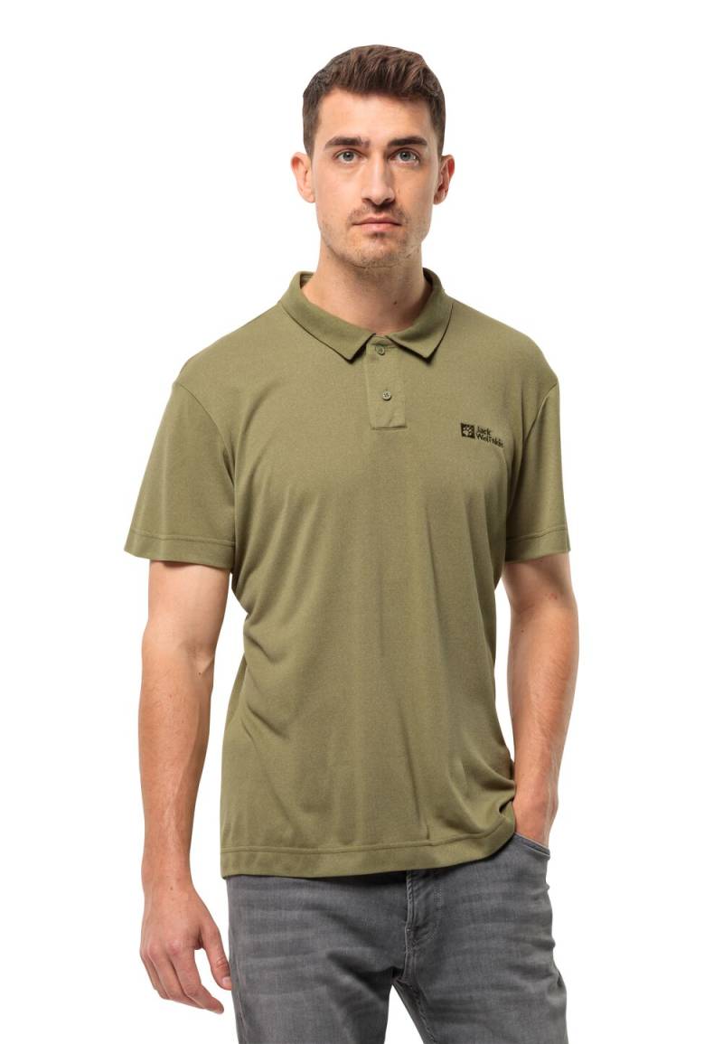 Jack Wolfskin Poloshirt Herren Pikeh Polo Men S bay leaf Bay Leaf von Jack Wolfskin