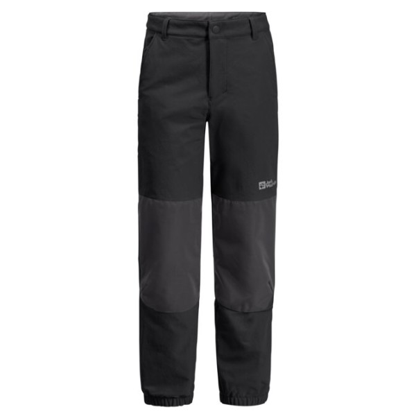 Jack Wolfskin - Rascal Winter Pants Kids - Softshellhose Gr 92 schwarz von Jack Wolfskin