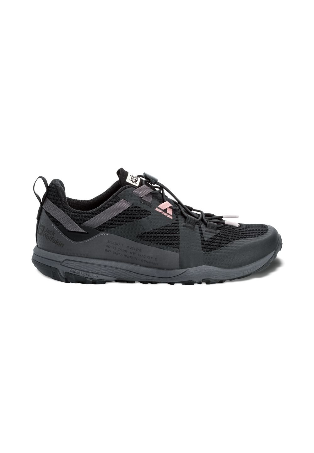 Jack Wolfskin Regenerations-Schuhe Damen Spirit Low Women 40 schwarz black von Jack Wolfskin