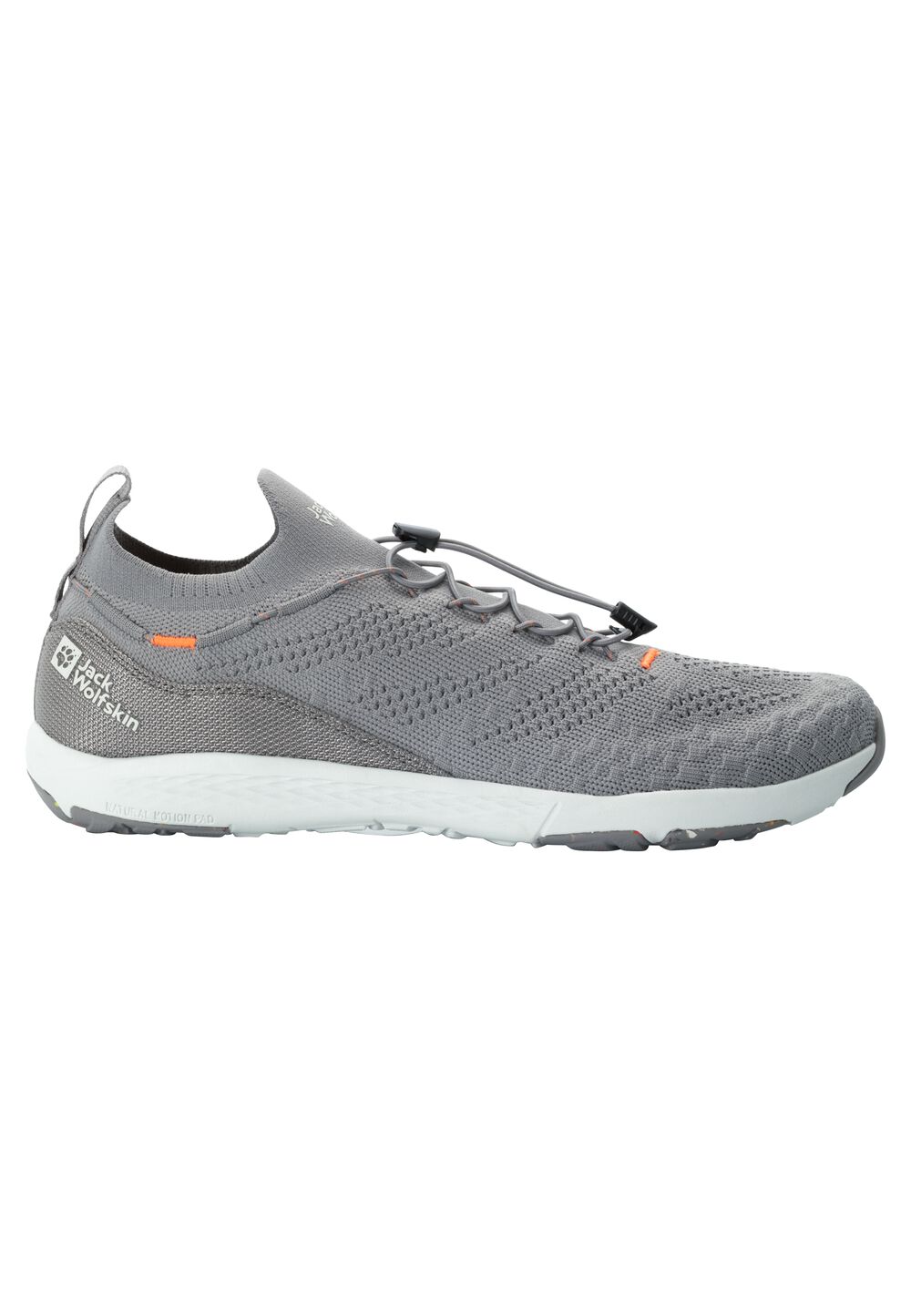 Jack Wolfskin Regenerations-Schuhe Herren Spirit Knit Low Men 39.5 grau limestone von Jack Wolfskin