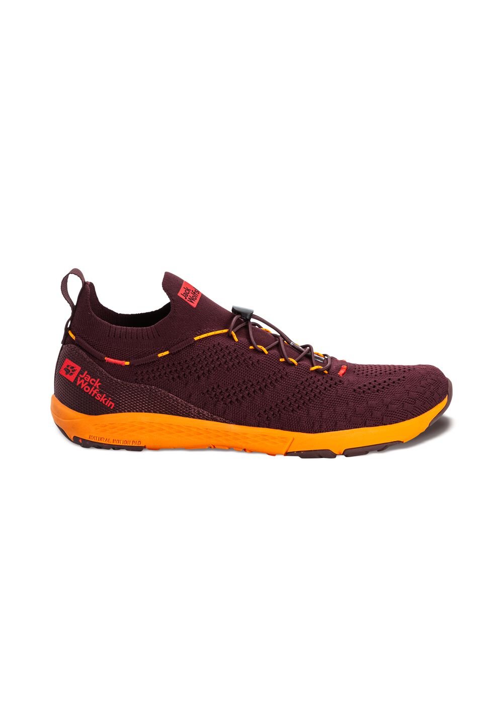 Jack Wolfskin Regenerations-Schuhe Herren Spirit Knit Low Men 40 atacama red atacama red von Jack Wolfskin