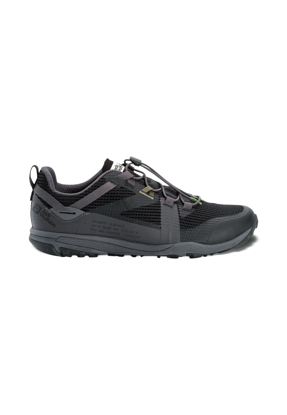 Jack Wolfskin Regenerations-Schuhe Herren Spirit Low Men 40 schwarz black von Jack Wolfskin