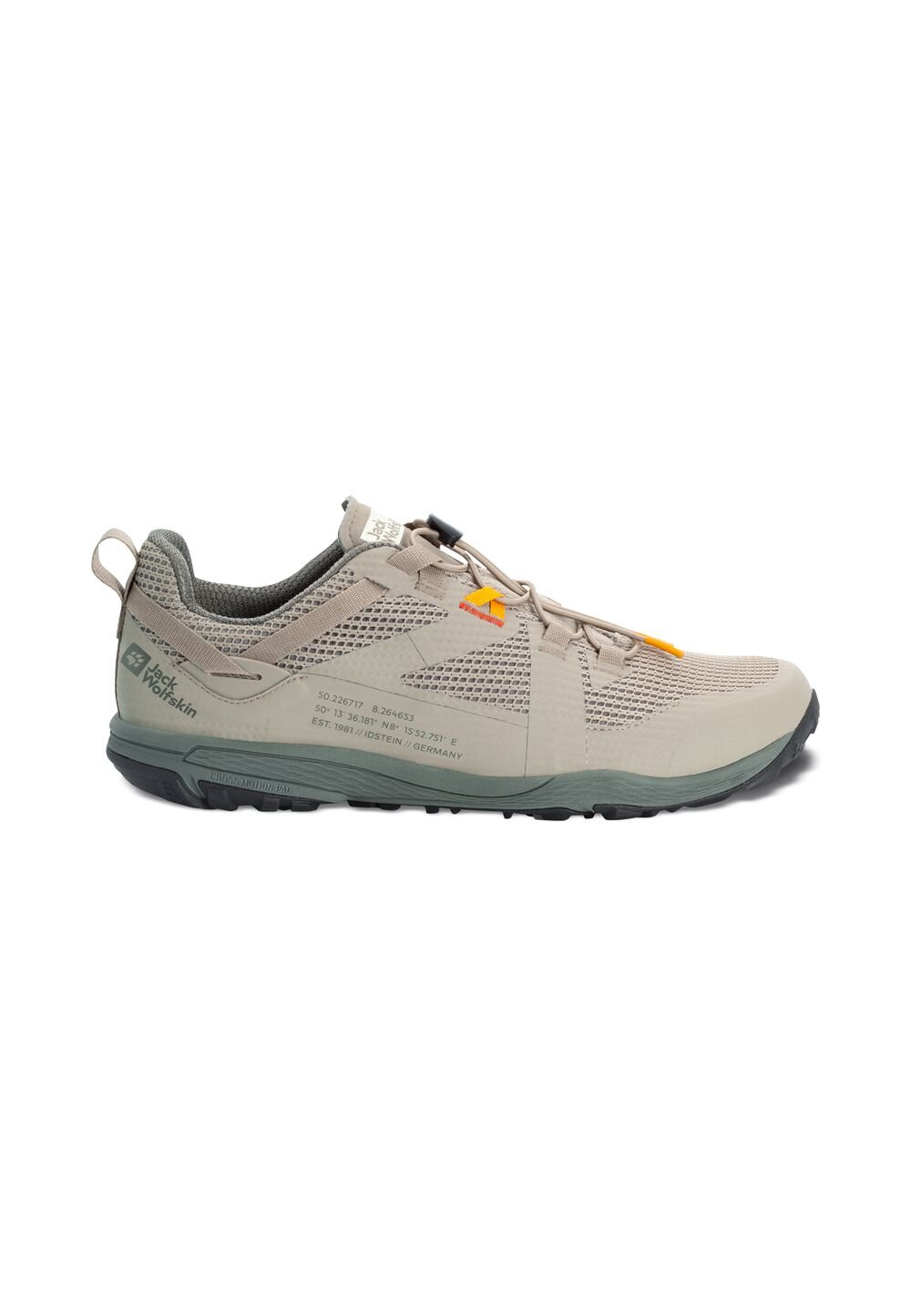 Jack Wolfskin Regenerations-Schuhe Herren Spirit Low Men 44 misty green misty green von Jack Wolfskin