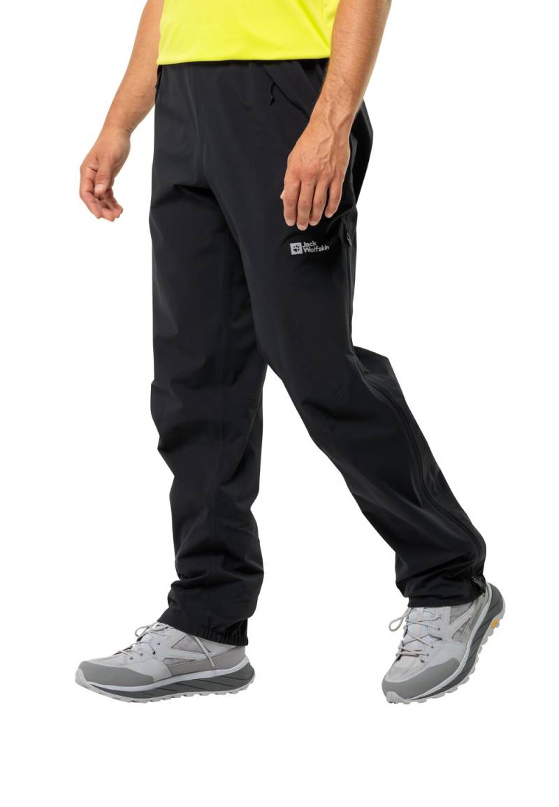 Jack Wolfskin Regenhose Herren Rainy Days 3L Pants Men M black black von Jack Wolfskin