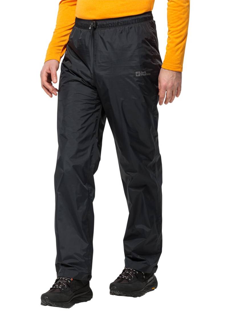 Jack Wolfskin Regenhose Rainy Day Pants L black 6001 black 6001 von Jack Wolfskin