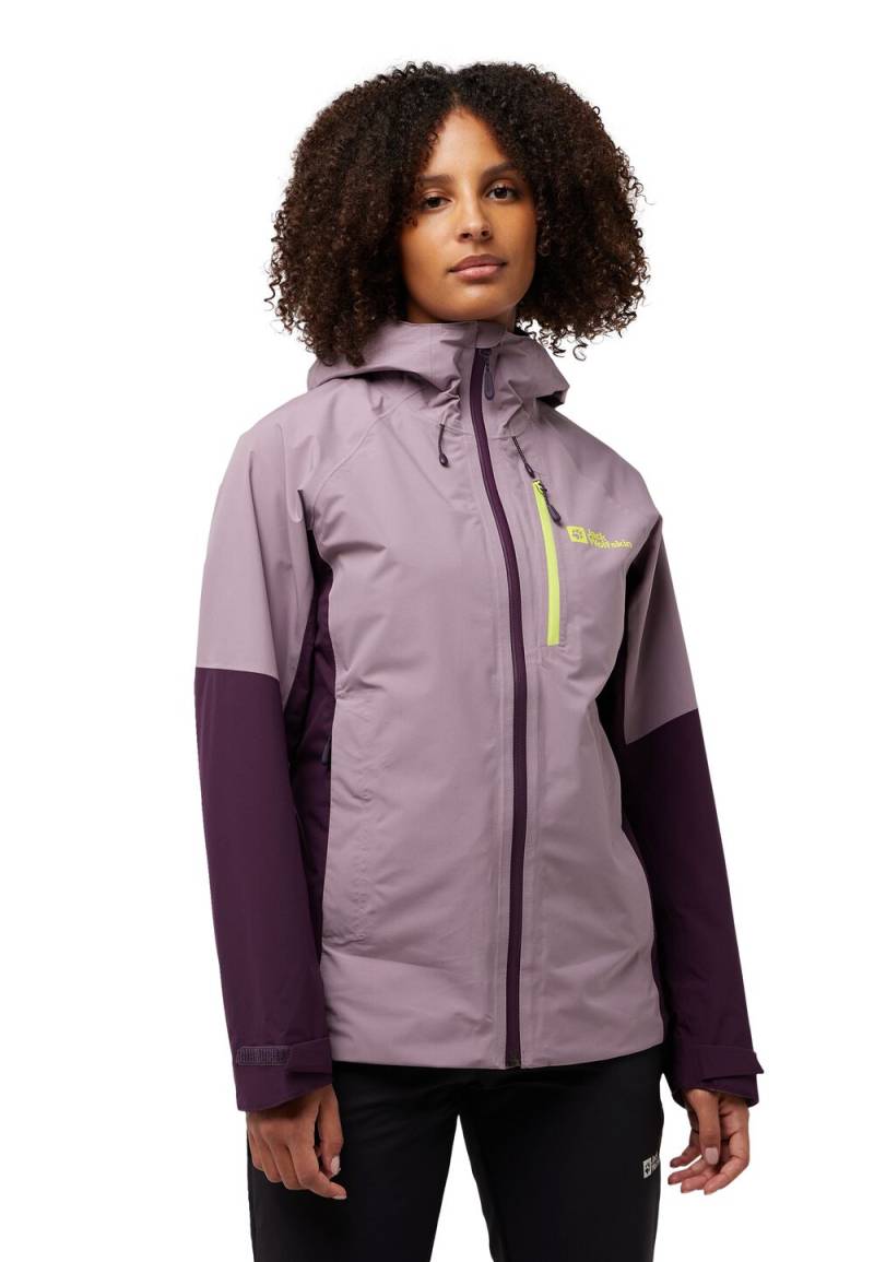 Jack Wolfskin Regenjacke Damen Eagle Peak 2L Jacket Women L wild blossom wild blossom von Jack Wolfskin