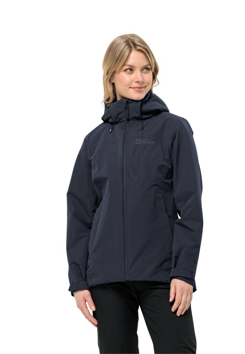 Jack Wolfskin Fernblick 2L Jacket Women L blau night blue von Jack Wolfskin