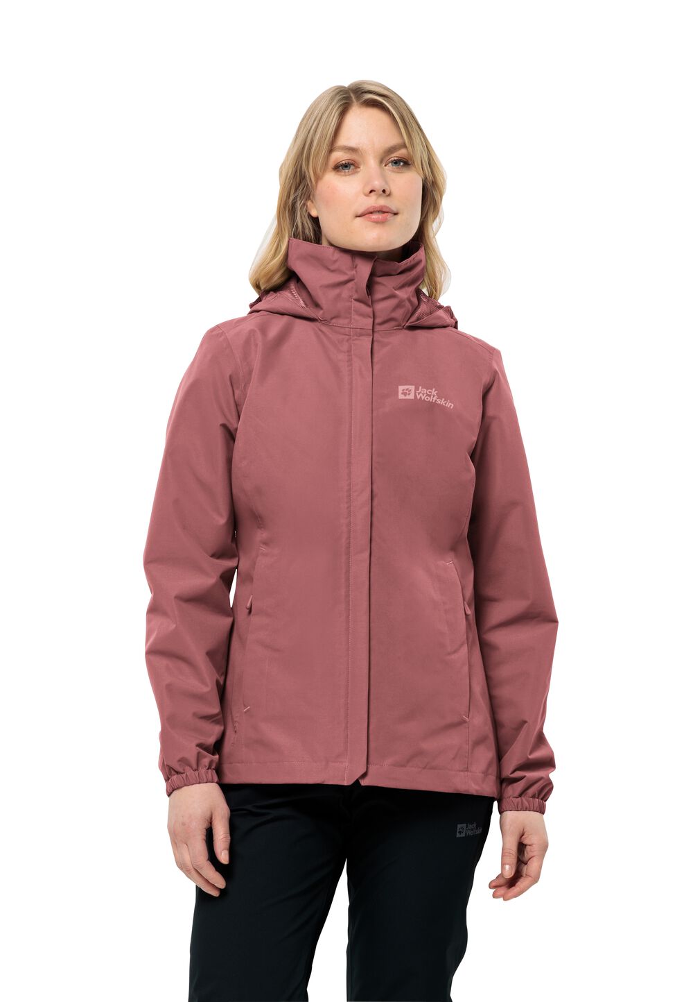 Jack Wolfskin Regenjacke Damen Stormy Point 2L Jacket Women 3XL red ochre red ochre von Jack Wolfskin