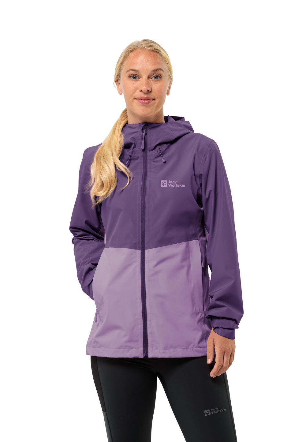 Jack Wolfskin Regenjacke Damen Weiltal 2L Jacket Women XS ultraviolet Ultraviolet von Jack Wolfskin