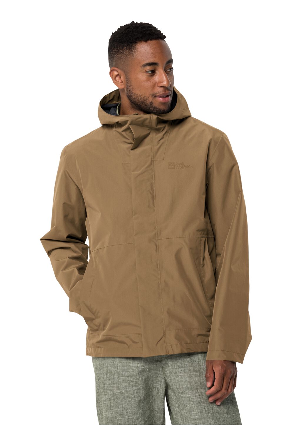 Jack Wolfskin Regenjacke Herren Baydream Jacket Men L dunelands Dunelands von Jack Wolfskin