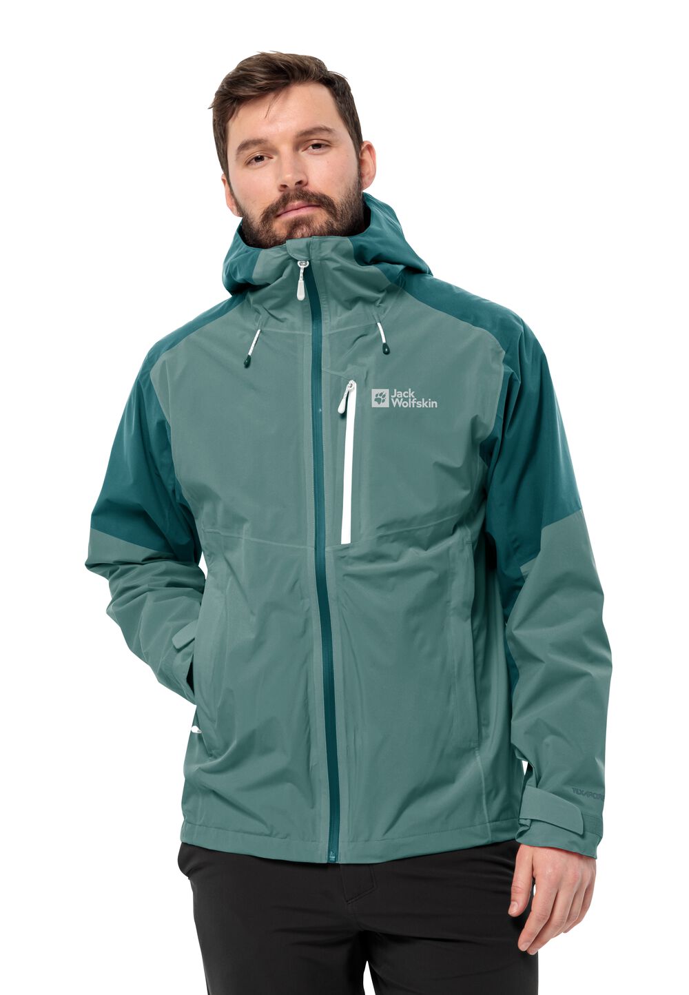 Jack Wolfskin Regenjacke Herren Eagle Peak 2L Jacket Men S jade green jade green von Jack Wolfskin