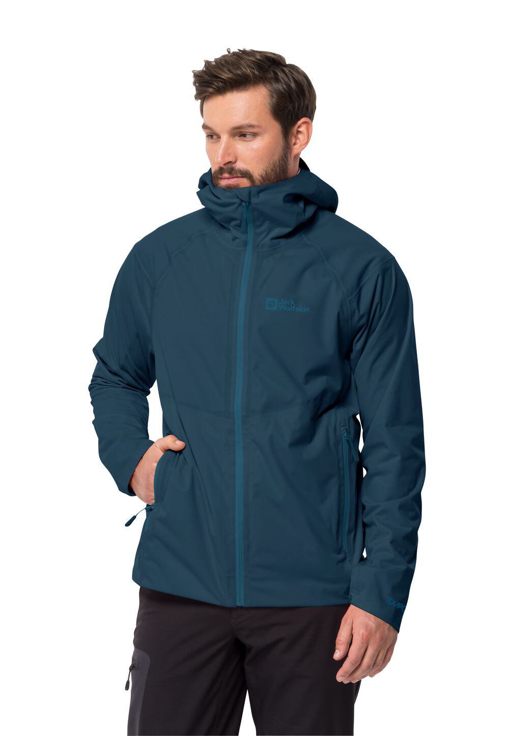 Jack Wolfskin Regenjacke Herren Emberberg 3L Jacket Men S dark sea dark sea von Jack Wolfskin