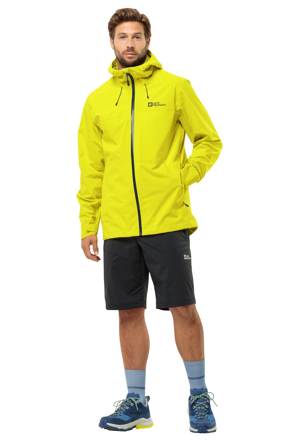 Jack Wolfskin Regenjacke Herren Highest Peak 3L Jacket Men XXL firefly Firefly von Jack Wolfskin