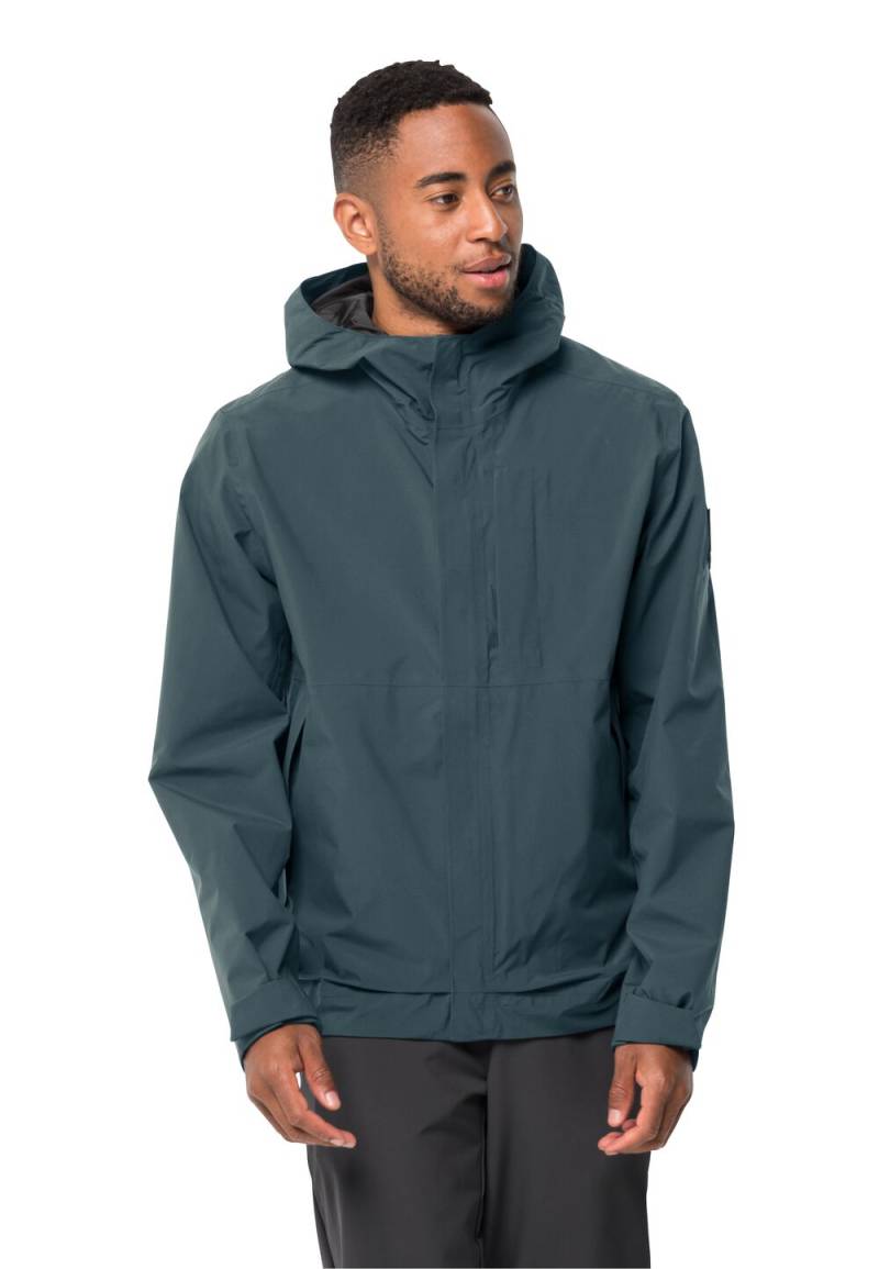 Jack Wolfskin Regenjacke Herren Mainkai Jacket Men L stargazer stargazer von Jack Wolfskin