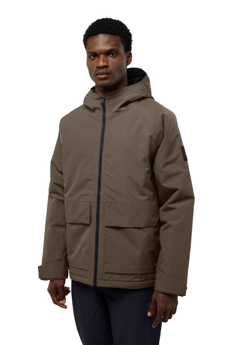 Jack Wolfskin Regenjacke Herren Tempeltor Jacket Men L cold coffee cold coffee von Jack Wolfskin