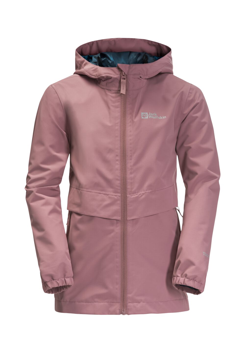 Jack Wolfskin Regenjacke Kinder Malima Jacket Girls 92 ash mauve ash mauve von Jack Wolfskin