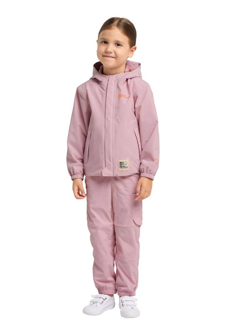 Jack Wolfskin Regenjacke Kinder Smileyworld 2L Jacket Kids 104 water lily Water Lily von Jack Wolfskin