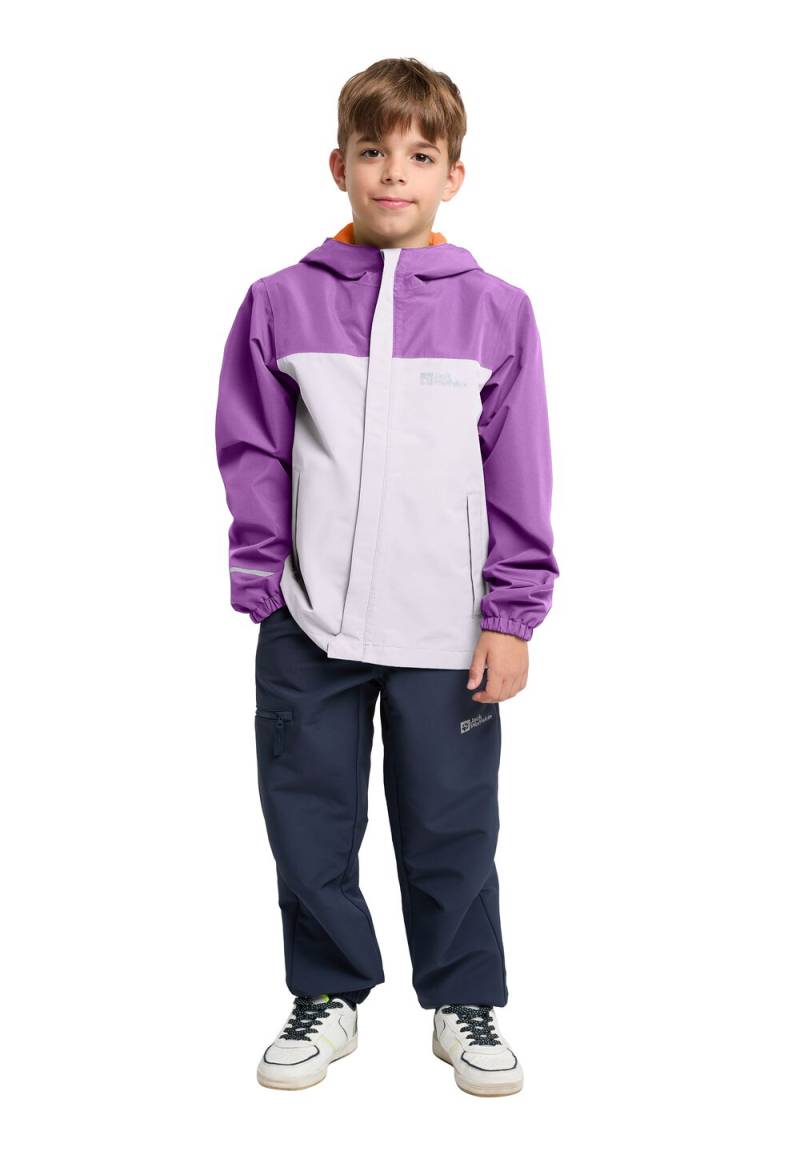 Jack Wolfskin Regenjacke Kinder Tucan Jacket Kids 116 pale lavendar Pale Lavendar von Jack Wolfskin