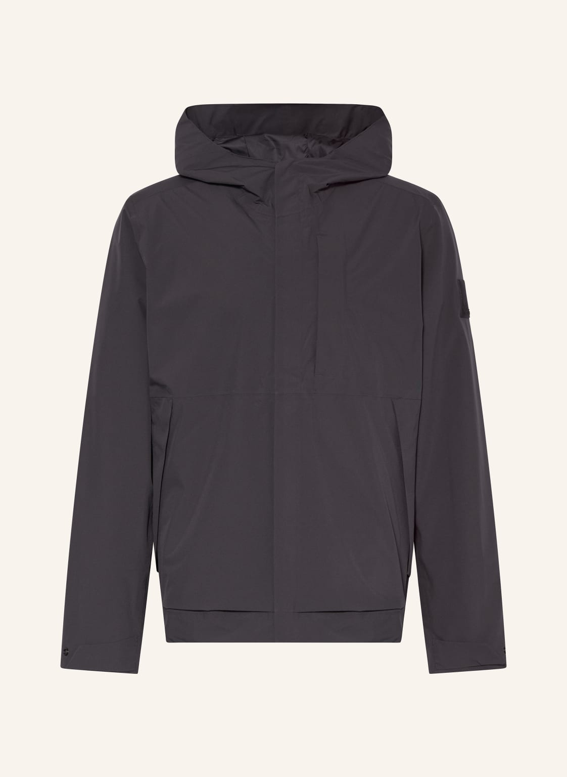 Jack Wolfskin Regenjacke Mainkai Jkt M grau von Jack Wolfskin