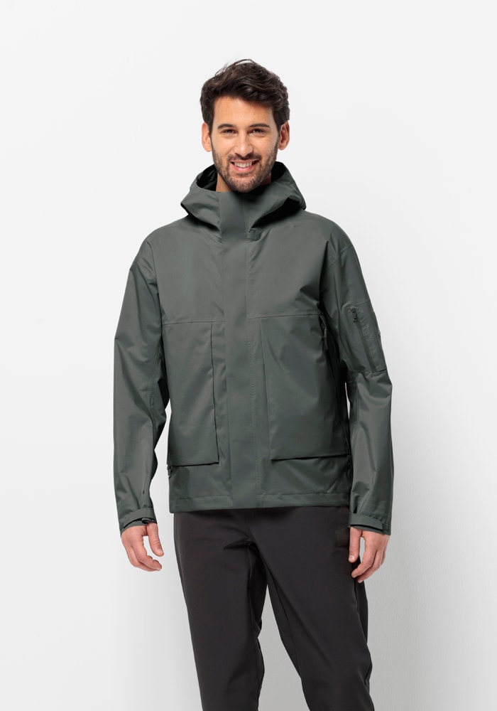 Jack Wolfskin Regenjacke »WANDERMOOD 3L JKT M«, mit Kapuze von Jack Wolfskin