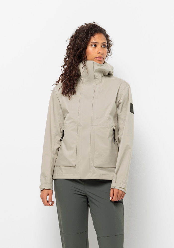 Jack Wolfskin Regenjacke »WANDERMOOD 3L JKT W«, mit Kapuze von Jack Wolfskin