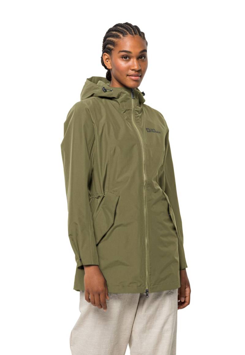 Jack Wolfskin Regenmantel Damen Dakar Parka Women S bay leaf Bay Leaf von Jack Wolfskin