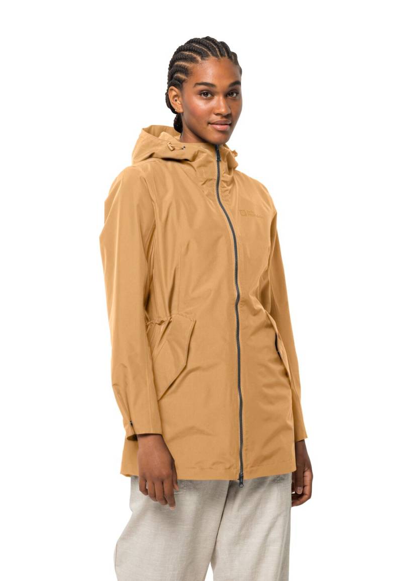 Jack Wolfskin Regenmantel Damen Dakar Parka Women S honey yellow honey yellow von Jack Wolfskin