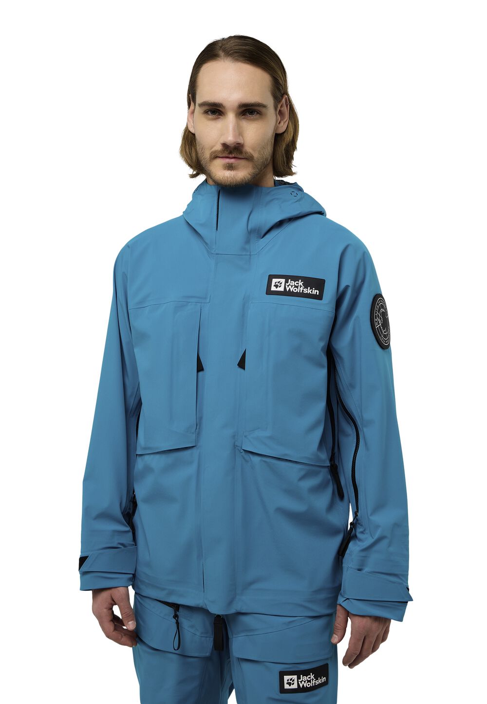 Jack Wolfskin Robuste Regenjacke Expdn 3L Jacket L everest blue everest blue von Jack Wolfskin