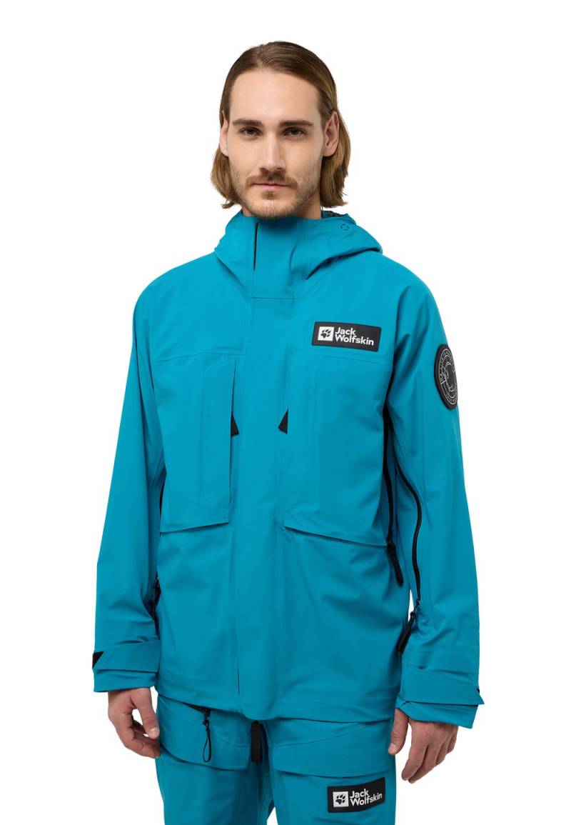 Jack Wolfskin Robuste Regenjacke Expdn 3L Jacket M everest blue everest blue von Jack Wolfskin