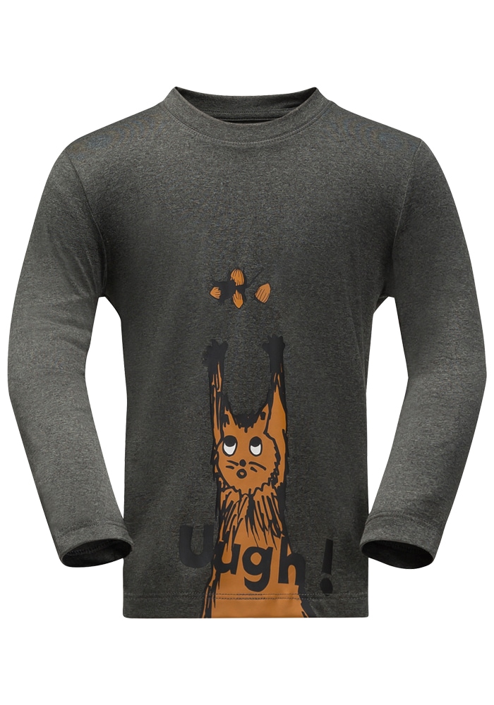 Jack Wolfskin Rundhalspullover »GLEELY LONGSLEEVE K« von Jack Wolfskin