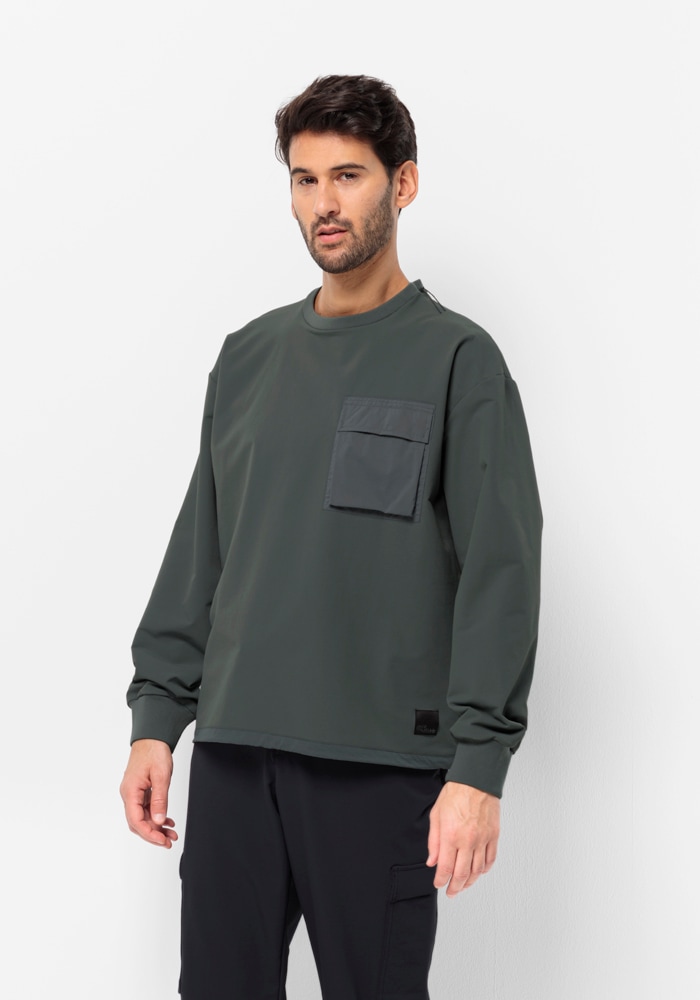 Jack Wolfskin Rundhalspullover »WANDERMOOD PULLOVER M« von Jack Wolfskin