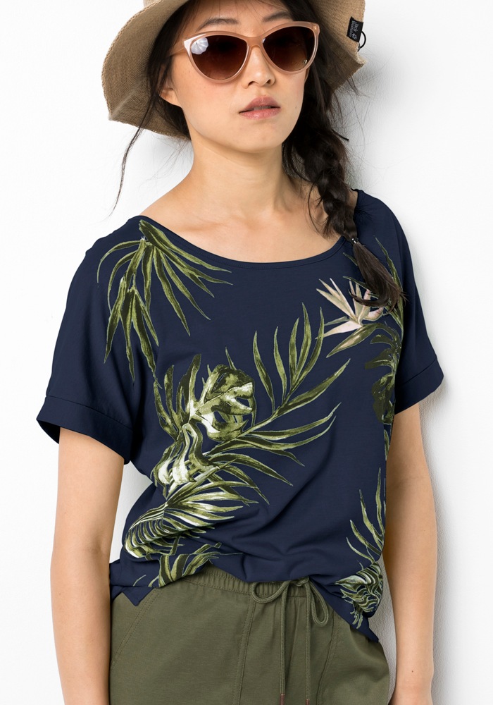 Jack Wolfskin Rundhalsshirt »TROPICAL LEAF T W« von Jack Wolfskin