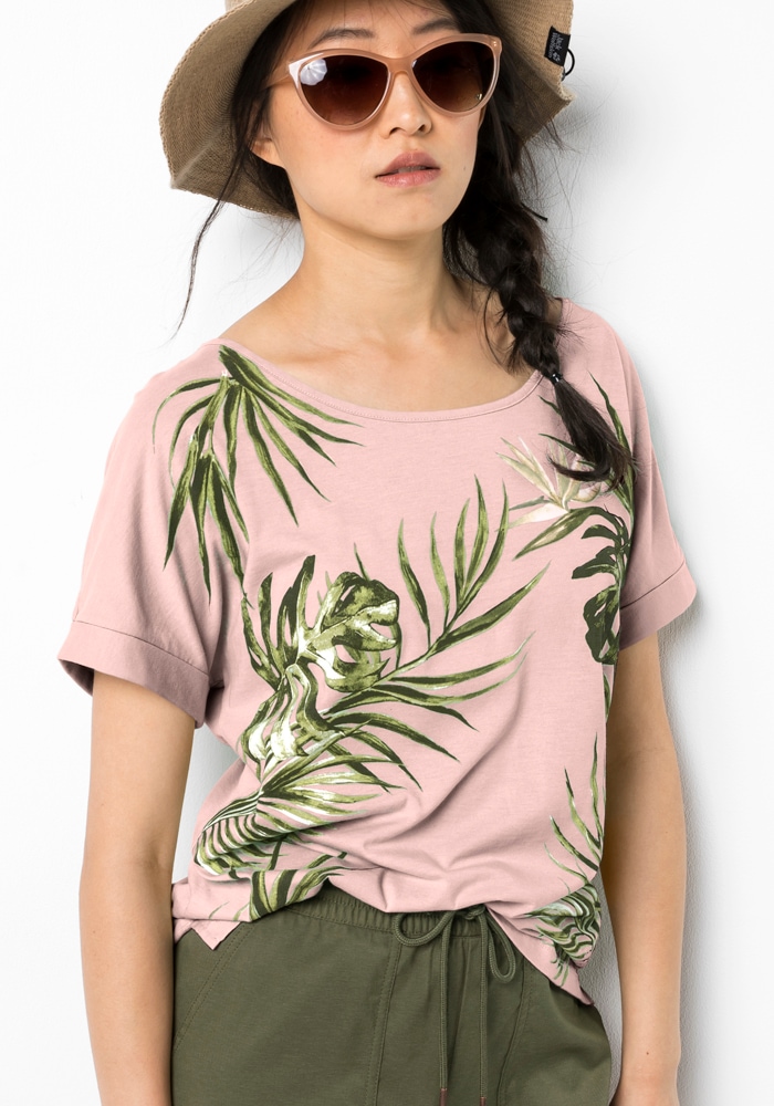 Jack Wolfskin Rundhalsshirt »TROPICAL LEAF T W« von Jack Wolfskin