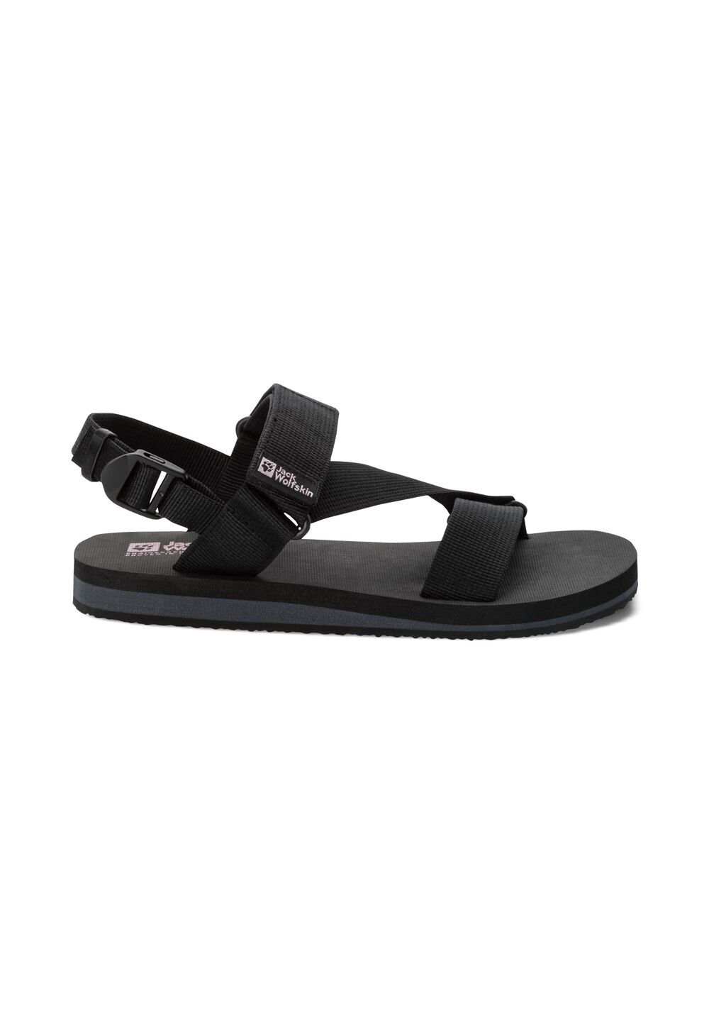 Jack Wolfskin Sandale Damen Urban Entdeckung Belts Sandal Women 35.5 black black von Jack Wolfskin