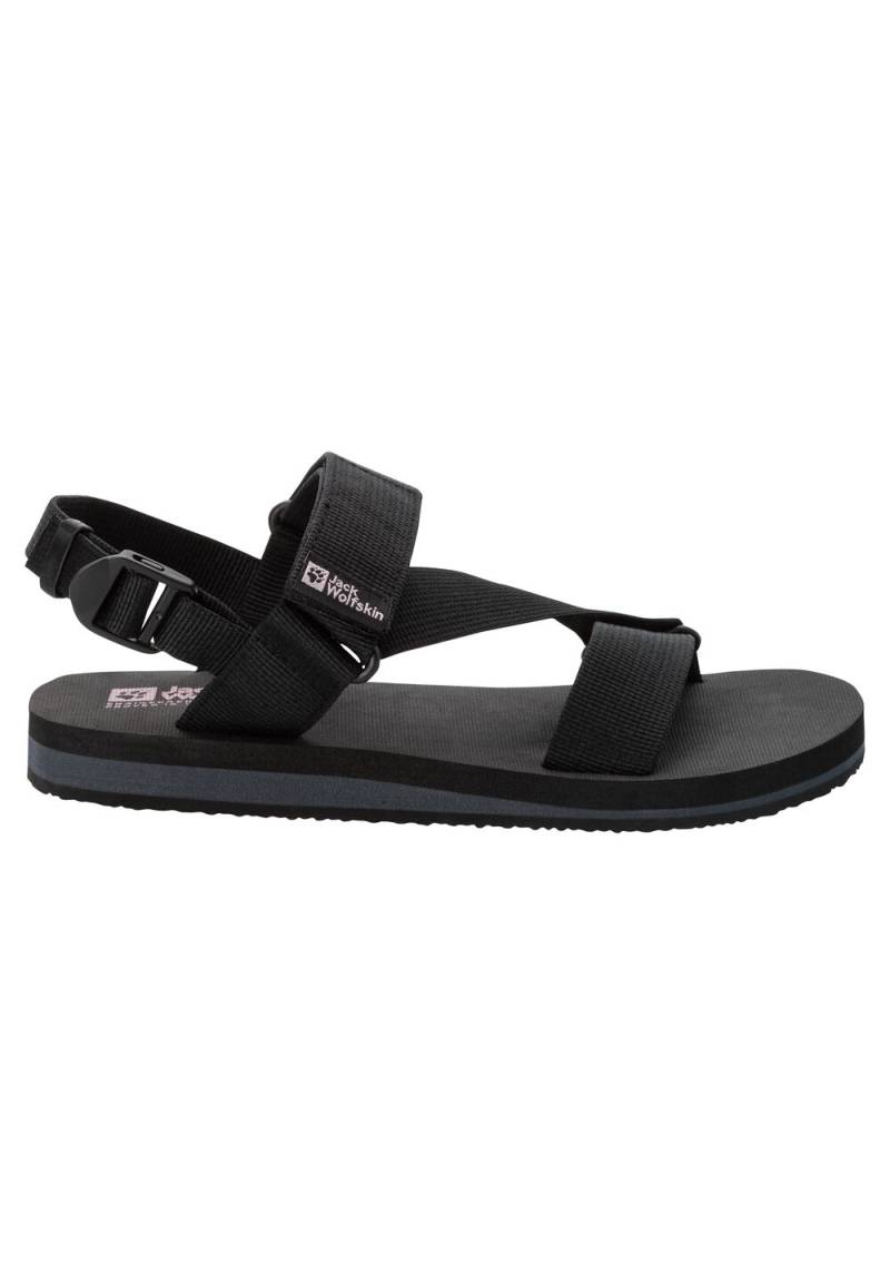 Jack Wolfskin Sandale Damen Urban Entdeckung Belts Sandal Women 39 black black von Jack Wolfskin