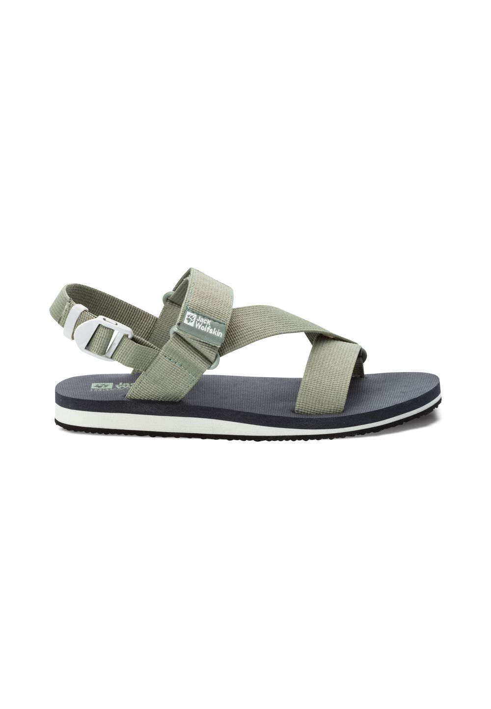 Jack Wolfskin Sandale Damen Urban Entdeckung Belts Sandal Women 39.5 mint leaf mint leaf von Jack Wolfskin