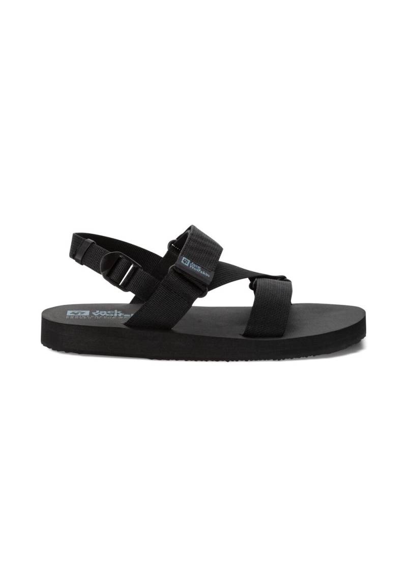 Jack Wolfskin Sandale Herren Urban Entdeckung Belts Sandal Men 40 black black von Jack Wolfskin