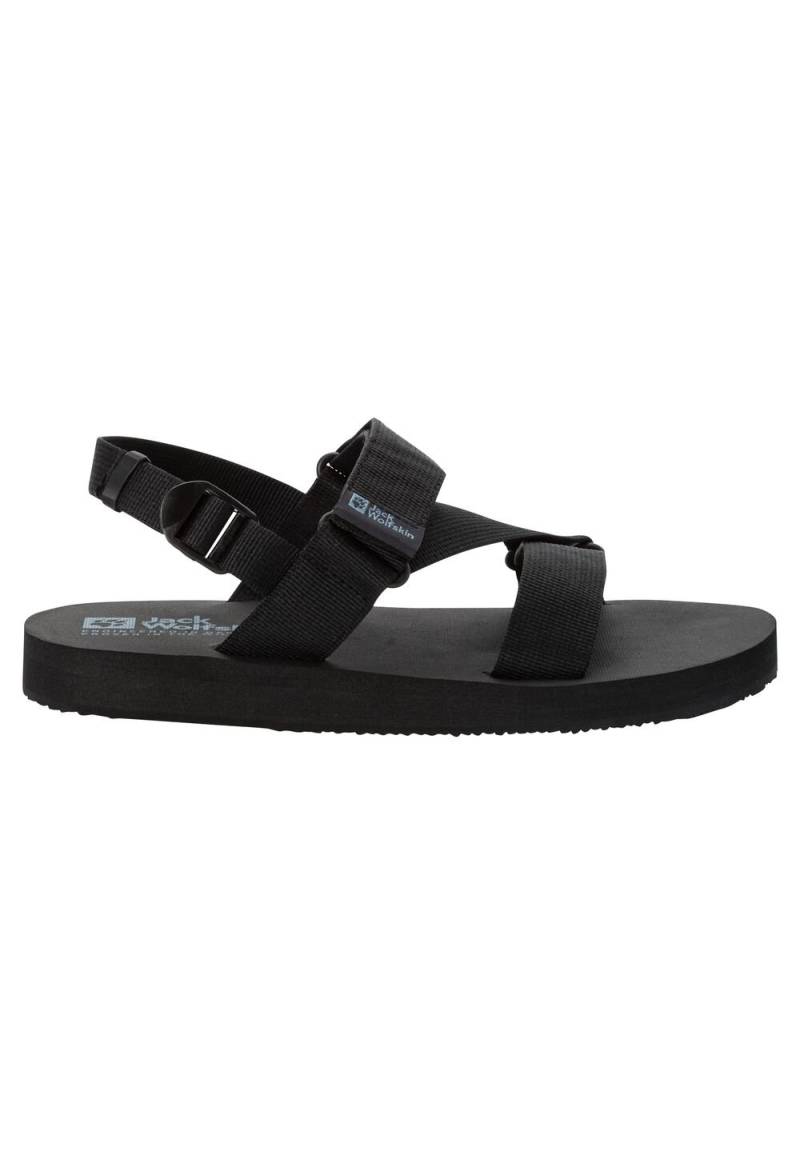 Jack Wolfskin Sandale Herren Urban Entdeckung Belts Sandal Men 40.5 black black von Jack Wolfskin