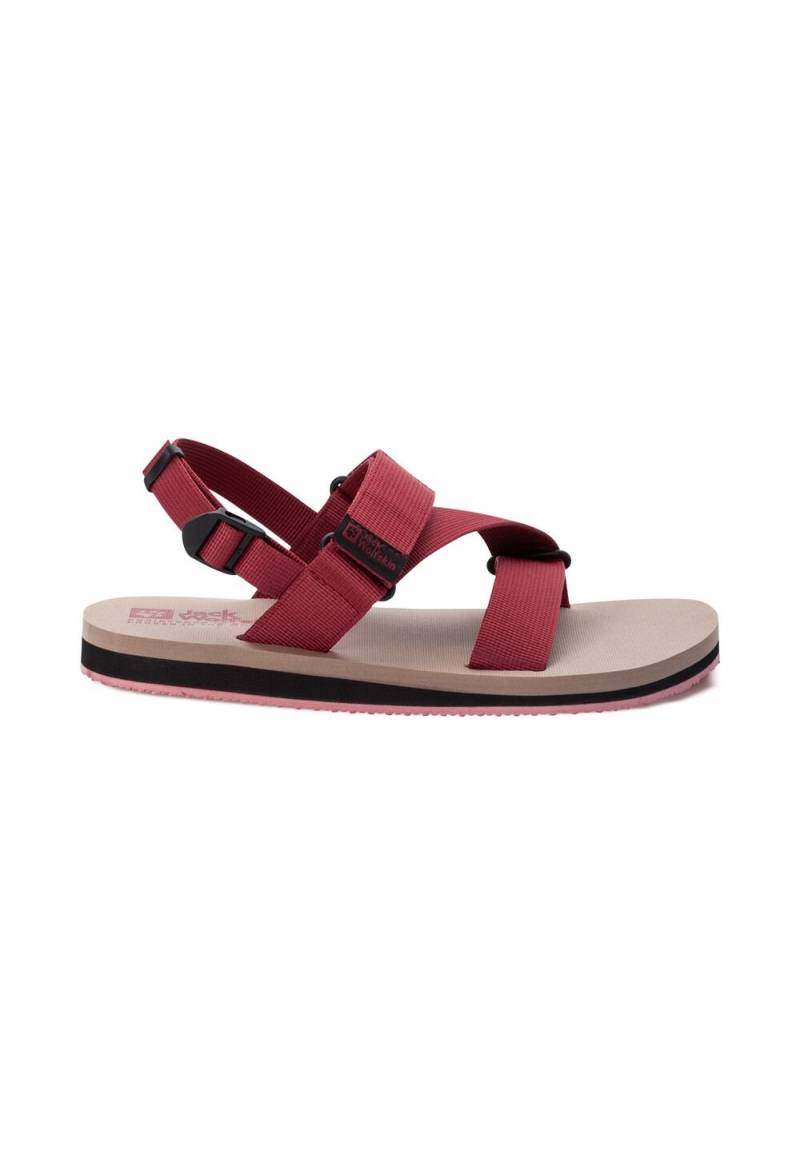 Jack Wolfskin Sandale Herren Urban Entdeckung Belts Sandal Men 42.5 rot cayenne red von Jack Wolfskin