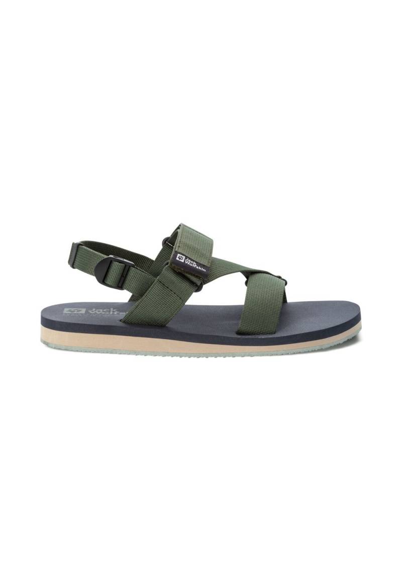 Jack Wolfskin Sandale Herren Urban Entdeckung Belts Sandal Men 47 thyme green Thyme Green von Jack Wolfskin