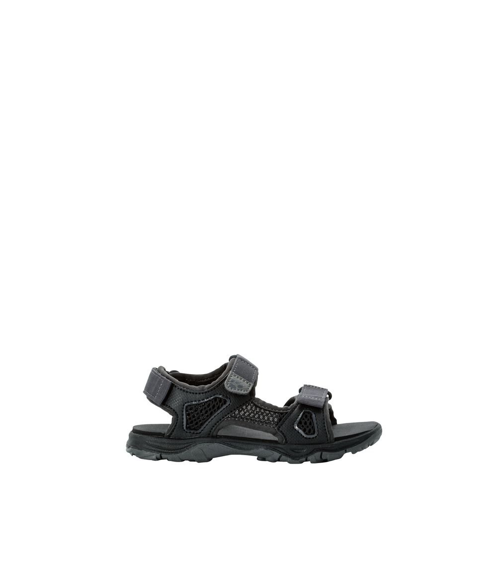 Jack Wolfskin Sandale Kinder Taraco Beach Sandal Kids 40 black black von Jack Wolfskin