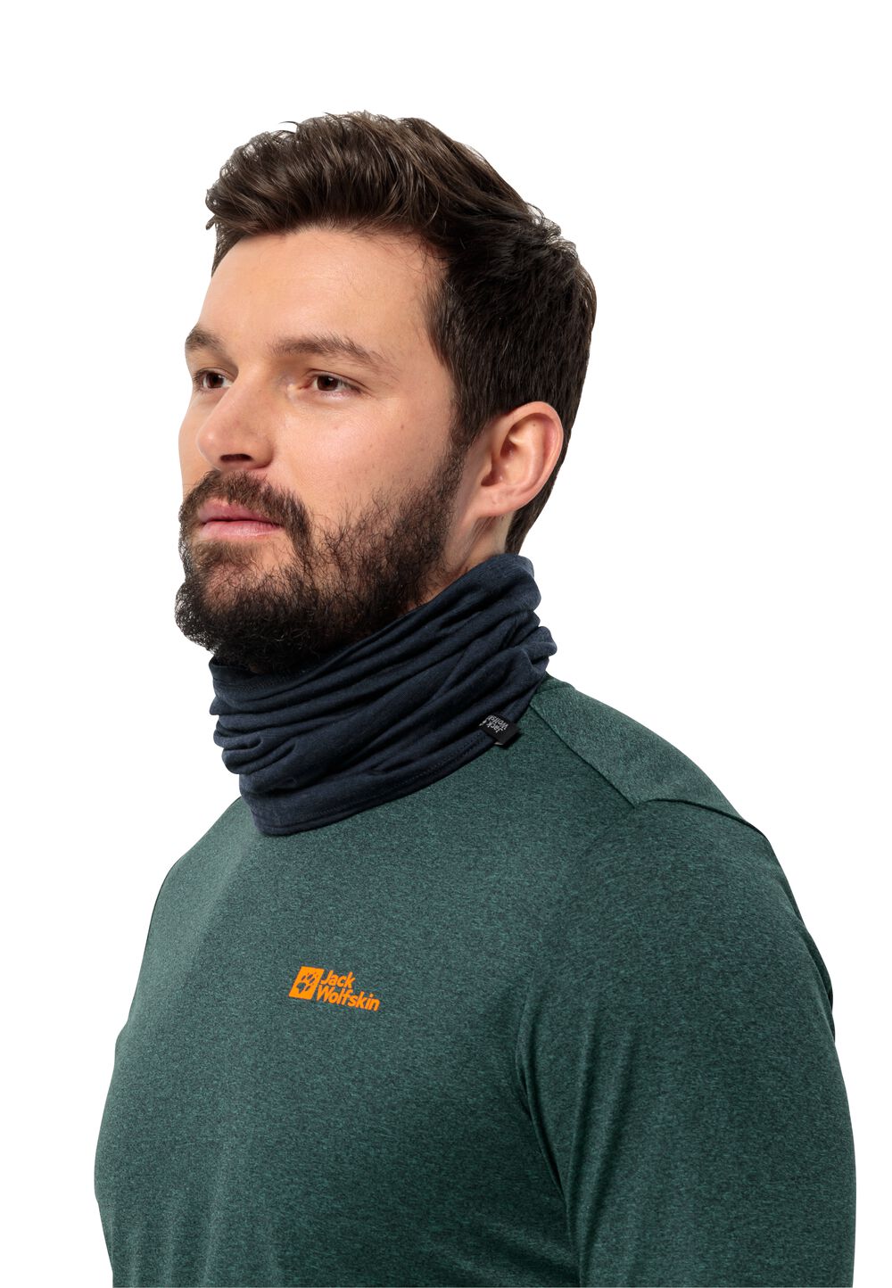 Jack Wolfskin Schlauchschal Merino Neckgaiter one size blau night blue von Jack Wolfskin