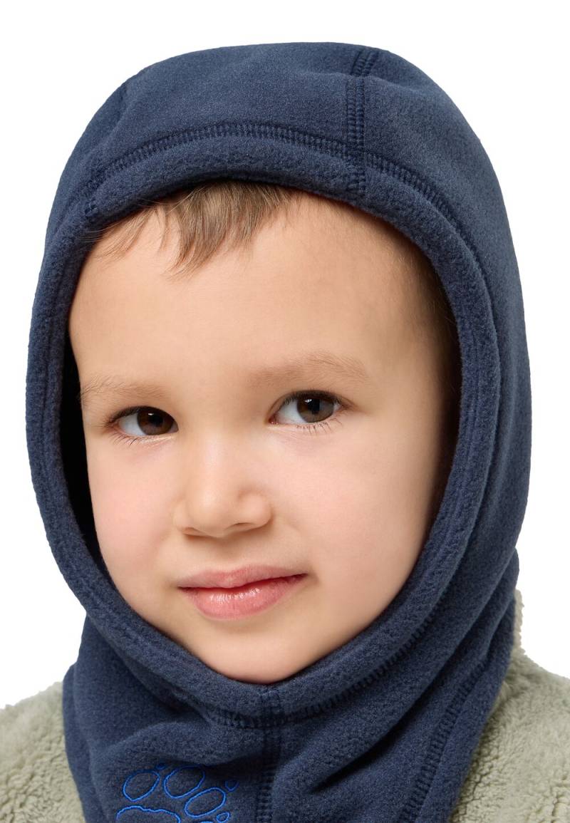 Jack Wolfskin Schlupfmütze Kinder Fleece Balaclava Kids M blau night blue von Jack Wolfskin