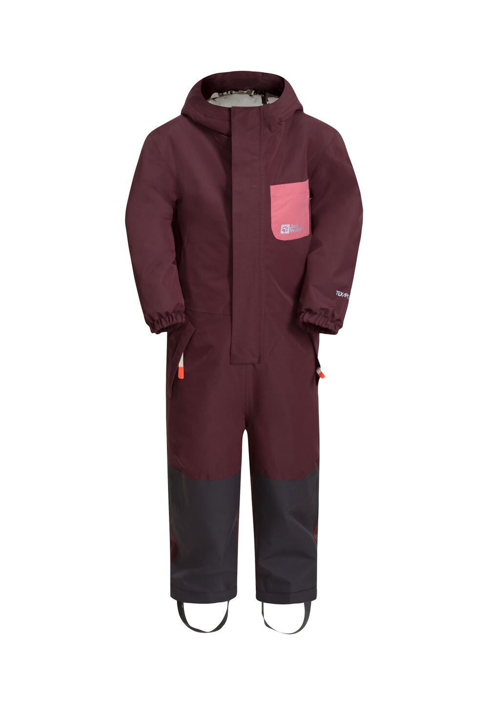 Jack Wolfskin Schneeanzug Kinder Gleely 2L Ins Overall Kids 104 boysenberry boysenberry von Jack Wolfskin