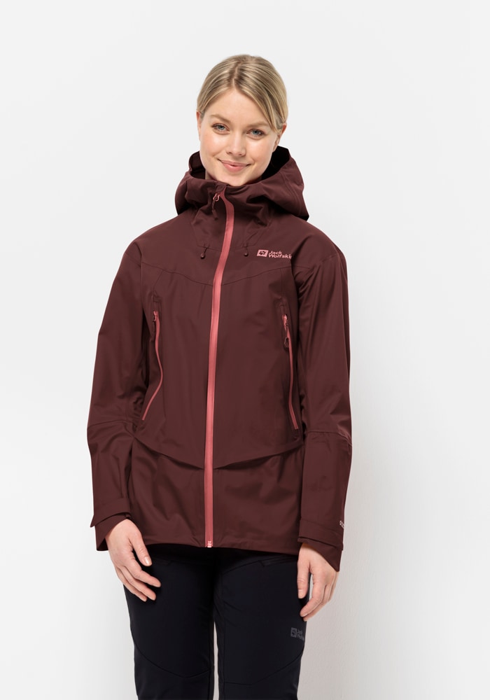 Jack Wolfskin Skijacke »ALPSPITZE PRO 3L JKT W«, mit Kapuze von Jack Wolfskin